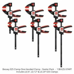 Bessey EZS One-Handed Clamps -tool Sales Store 13b ezs start 2 4