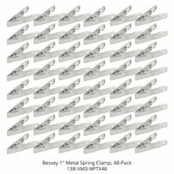 Bessey 1” Metal Spring Clamps -tool Sales Store 13b xm3 nptx48 2