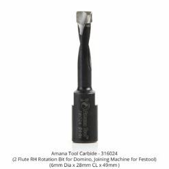 Amana Tool Industrial Bit For Domino®, Jointing Machine For Festool® -tool Sales Store 316024