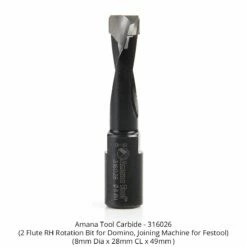 Amana Tool Industrial Bit For Domino®, Jointing Machine For Festool® -tool Sales Store 316026