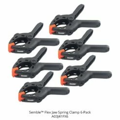 SEMBLE™ Flex Jaw Spring Clamp 6-Pack -tool Sales Store a03j41fx6 1