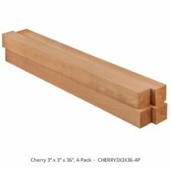 Cherry Lumber -tool Sales Store cherry3x3x36 4p 1