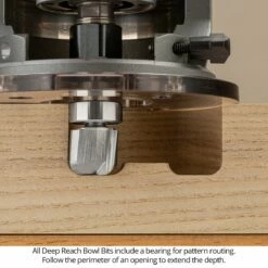 Carbide Head 3-Flute Deep Reach Bowl Bit -tool Sales Store deep reach bowl bits 23 03a