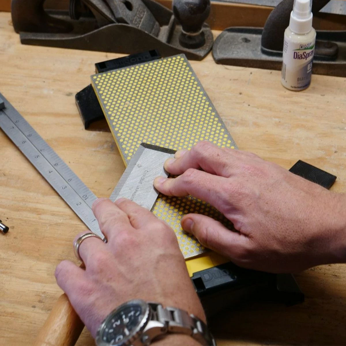 DMT DuoSharp 8” Bench Stones 2 DMT DuoSharp 8” Bench Stones - Image 2