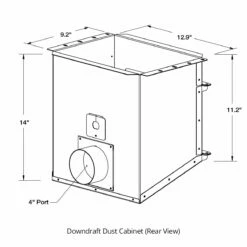 Downdraft Dust Collection Cabinet -tool Sales Store downdraft dust cabinet 23 07