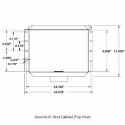 Downdraft Dust Collection Cabinet -tool Sales Store downdraft dust cabinet 23 08