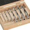 Fisch 7-Piece Double Flute Brad Point Drill Bit Set