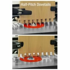 Leigh RTJ400 Router Table Jig -tool Sales Store main rtj400 half pitch dovetails 5 1 4
