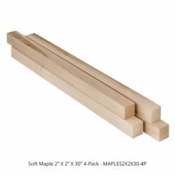 Leg Stock Blanks -tool Sales Store maples2x2x30 4p 3