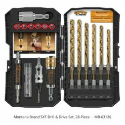 Montana Brand SXT Drill And Drive Set 28-piece -tool Sales Store mb 63126
