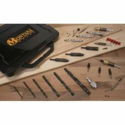 Montana Brand 48-Piece Complete Woodworkers Drill & Driver Set -tool Sales Store mb 63129 05