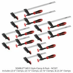 SEMBLE™MD F-Style Clamps -tool Sales Store ncset 1