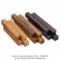 Premium Exotic Pen Blank 12-pack -tool Sales Store pbasst12