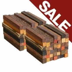 Exotic Pen Blank Assortment - 80 Piece - (Shipping Available To US Only)