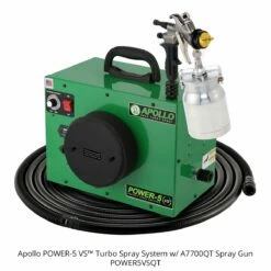 Apollo POWER-5 VS™ Variable Speed 5-Stage Turbine Spray Systems -tool Sales Store power5vsqt a