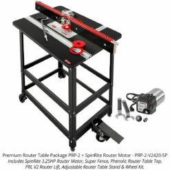 Woodpeckers Premium Router Table Package PRP-2 -tool Sales Store prp 2 v2420 sp