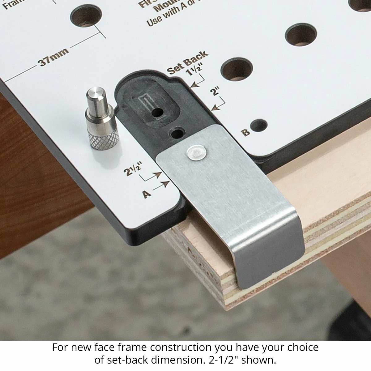 Woodpeckers Shelf Pin And Drawer Slide Template 8 Woodpeckers Shelf Pin And Drawer Slide Template - Image 8