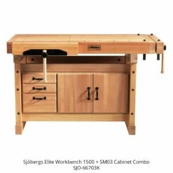 Sjobergs Elite Workbench 1500 + SM03 Cabinet Combo -tool Sales Store sjo 66703k 1