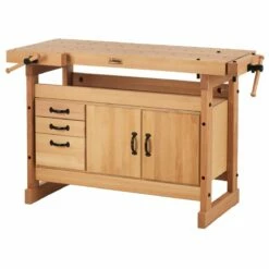 Sjobergs Nordic Pro 1400 Workbench And SM03 Cabinet Combo And Accessory Kit