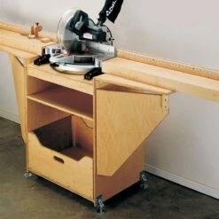 Woodsmith Miter Saw Station Plan
