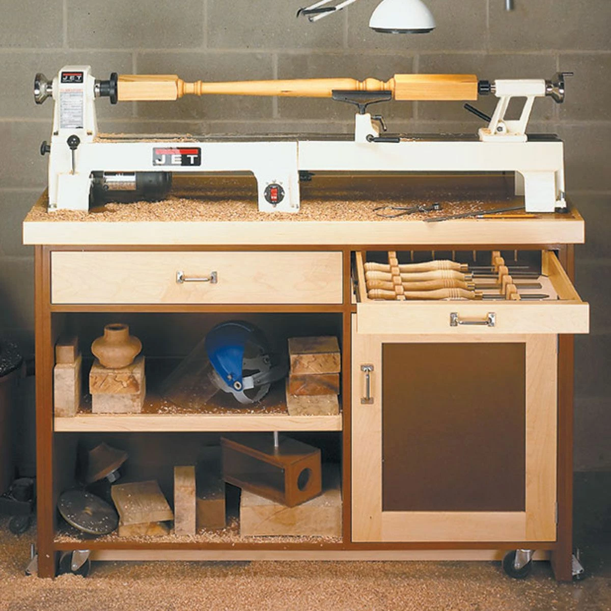 Woodsmith Mini-Lathe Stand Plan 1 Woodsmith Mini-Lathe Stand Plan