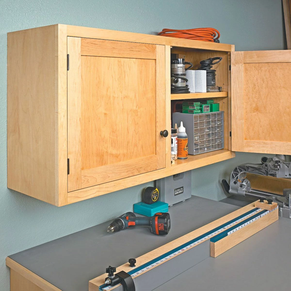 Woodsmith Miter Saw Workcenter Standard Plan & Premium Shop Drawings 3 Woodsmith Miter Saw Workcenter Standard Plan & Premium Shop Drawings - Image 3