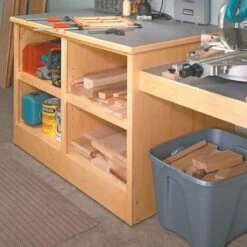 Woodsmith Miter Saw Workcenter Standard Plan & Premium Shop Drawings 7 Woodsmith Miter Saw Workcenter Standard Plan & Premium Shop Drawings -tool Sales Store sn08216 03