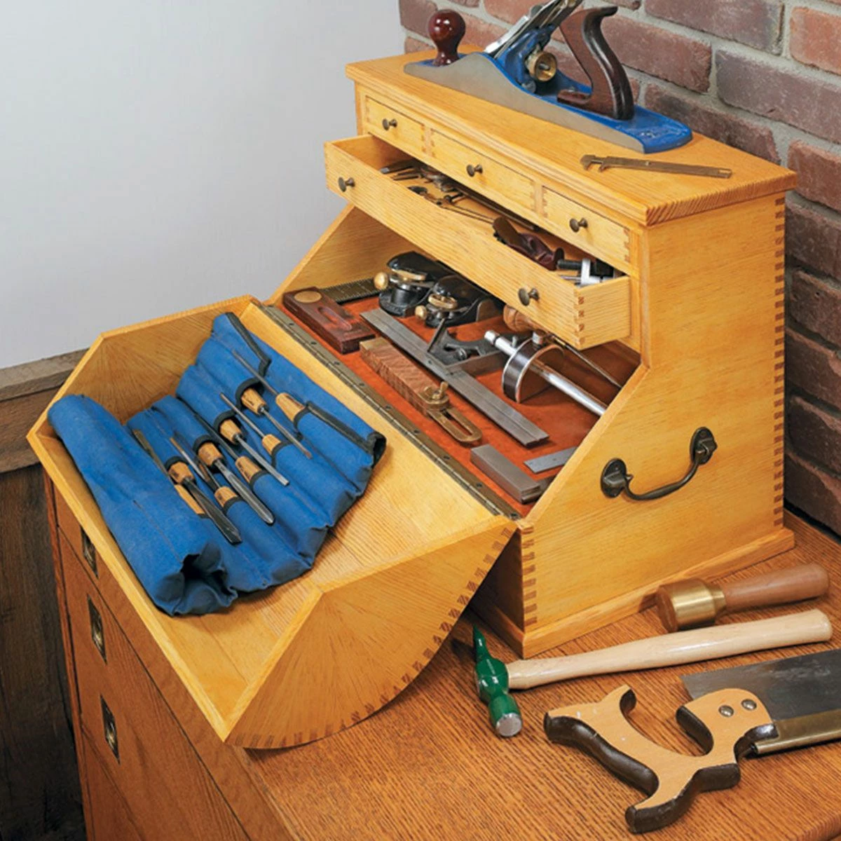 Woodsmith Curved-Lid Tool Chest Plan 1 Woodsmith Curved-Lid Tool Chest Plan