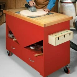 Woodsmith Mobile Sanding Station Plan