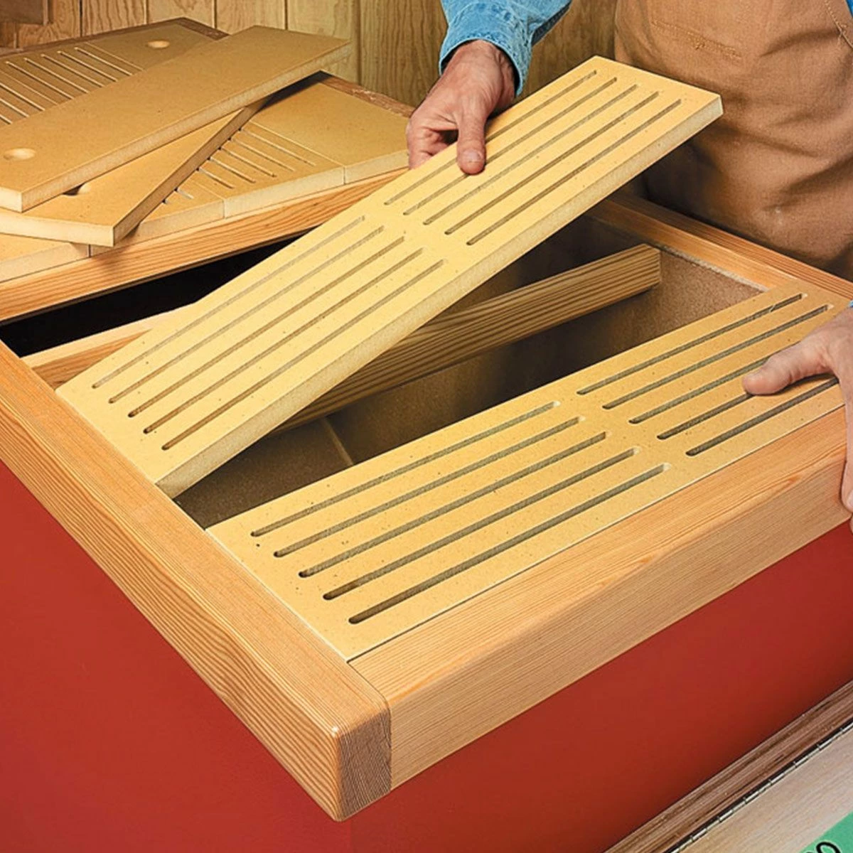 Woodsmith Mobile Sanding Station Plan 4 Woodsmith Mobile Sanding Station Plan - Image 4