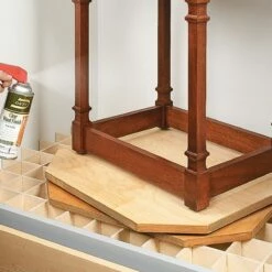 Woodsmith Roll-Around Finishing Center Standard Plan & Premium Shop Drawings -tool Sales Store sn11114 03