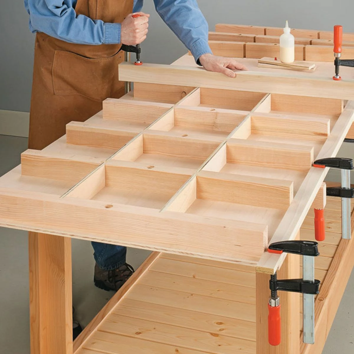 Woodsmith Torsion Box Workbench Standard Plan & Premium Shop Drawings 3 Woodsmith Torsion Box Workbench Standard Plan & Premium Shop Drawings - Image 3