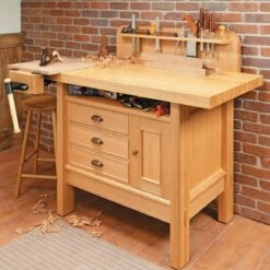 Woodsmith Heirloom Workbench Standard Plan & Premium Shop Drawings