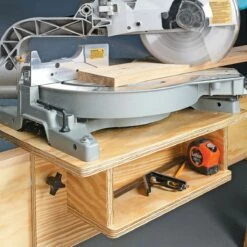 Woodsmith Space-Saving Miter Saw Station Standard Plan & Premium Shop Drawings 6 Woodsmith Space-Saving Miter Saw Station Standard Plan & Premium Shop Drawings -tool Sales Store sn11826 02