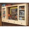 Woodsmith Pegboard Tool Cabinet Standard Plan & Premium Shop Drawings