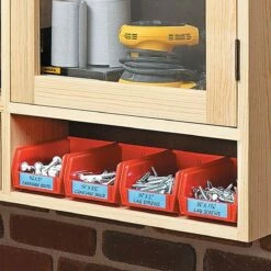 Woodsmith Pegboard Tool Cabinet Standard Plan & Premium Shop Drawings -tool Sales Store sn12214 03