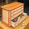 Woodsmith Benchtop Heirloom Tool Chest Standard Plan & Premium Shop Drawings