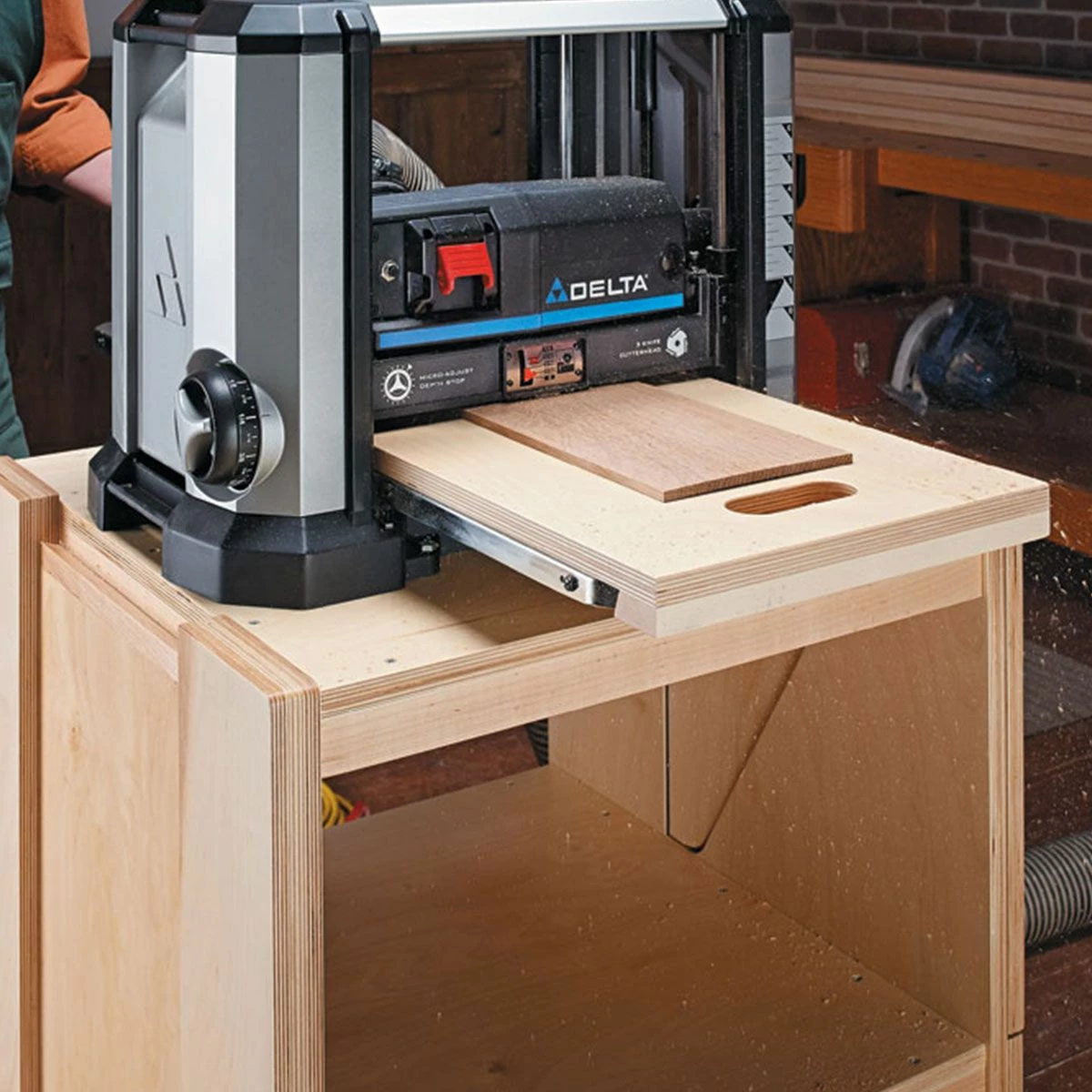 Woodsmith Planer Cart Standard Plan & Premium Shop Drawings 4 Woodsmith Planer Cart Standard Plan & Premium Shop Drawings - Image 4