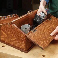 Woodsmith Antique Toolbox Standard Plan & Premium Shop Drawings