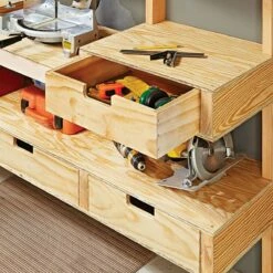 Woodsmith Multipurpose Lumber Center Standard Plan & Premium Shop Drawings -tool Sales Store sn13824 03