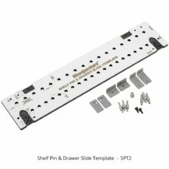 Woodpeckers Shelf Pin And Drawer Slide Template 30 Woodpeckers Shelf Pin And Drawer Slide Template -tool Sales Store spt2 2