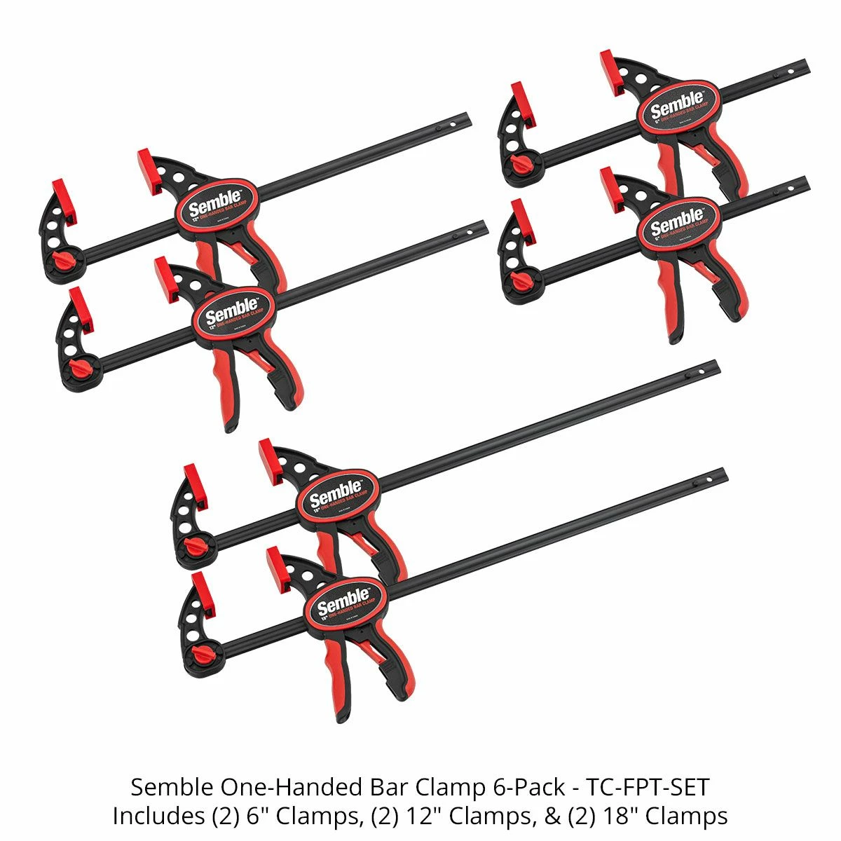 Semble One-Handed Bar Clamps 6 Semble One-Handed Bar Clamps - Image 6