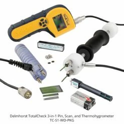 Delmhorst TotalCheck 3-in-1 Pin, Scan, And Thermohygrometer -tool Sales Store tc s1 wd pkg
