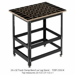 Track Clamp Bench Tops And Benches -tool Sales Store tcbt 2332 k