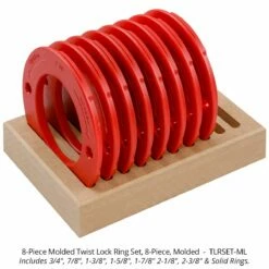 8-PC TWIST LOCK RING SET -tool Sales Store tlrset ml 1