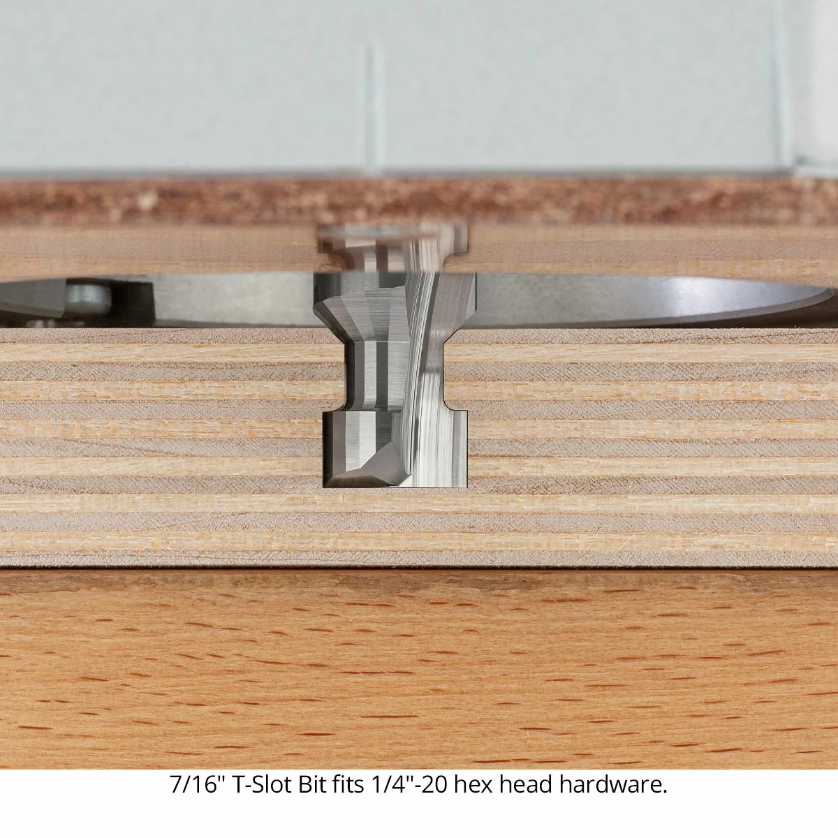 Solid Carbide T-Slot Bits 2-Flute 1/2" Shank 5 Solid Carbide T-Slot Bits 2-Flute 1/2" Shank - Image 5