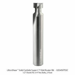 Solid Carbide T-Slot Bits 2-Flute 1/2" Shank 21 Solid Carbide T-Slot Bits 2-Flute 1/2" Shank -tool Sales Store us5450tssc