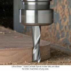 Solid Carbide Spiral Router Bits, 2-Flute, 1/2" Shank -tool Sales Store us 5200 5150 22 09a