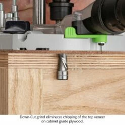 1/2" Diameter Solid Carbide Spiral Flush Trim Router Bit, 2-Flute, 1/2" Shank -tool Sales Store us flush trim bits 23 05 a