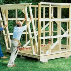 Woodsmith Garden Tool Shed Plan -tool Sales Store wb24726 02